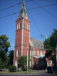 Červený kostel v Teplicích