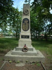 Duchcov-památník obětem důlní katastrofy