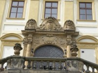 Detail průčelí