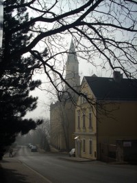 Pohled na kostel sv.Havla
