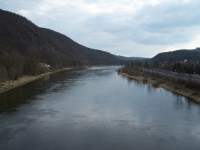 Poklidný tok Vltavy