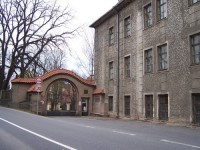 Vstupní brána ke klášteru - zámku