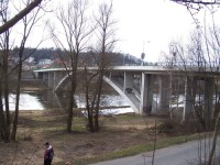 Most Závodu míru ve Zbraslavi