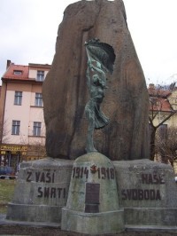 Památník obětem 1.světové války na náměstí