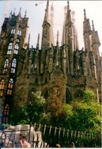 Sagrada Familia - impozantní a stále pokračující unikátní stavba v Barceloně