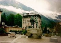 První průkopníci zdolávání Mont Blancu...