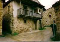 Domky ve vsi Garabandal-takhle jsme byli ubytovaní...