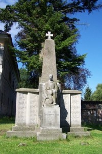 Pomník obětem 1.světové války v Kunraticích