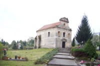 Dříve kostel-dnes hřbitovní kaple sv.Justina ve Stvolínkách