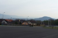 1.Nová Ves -  je mlha - vpravo je Doubravský hrad