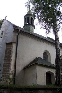 6.Kostel sv.Ondřeje-tady hrával na kůru jako chlapec Antonín Dvořák