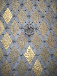 25.Detail dveří do sakristie