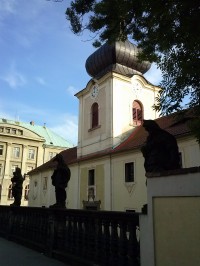 6.Pohled od kostela sv.Vavřince přiléhajícího ke klášteru