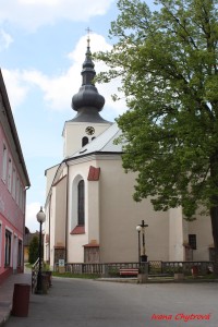 kostel v Kamenici nad Lipou