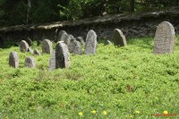 náhrobky na židovském hřbitově