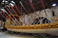jedna z lodí v Museo Storico Navale