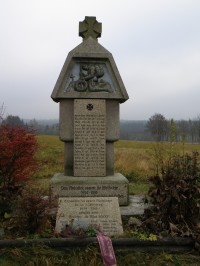 válečný památník padlým vojákům v první světové válce