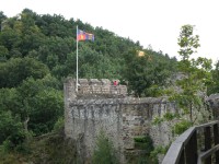opevněná bašta hradu Cornštejnu