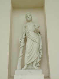 sochy chrámu Tří Grácií