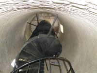 vnitřní točité ocelové schodiště