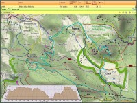 záznam trasy a profil