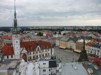 Olomoucká radnice /pohled z mořické věže/