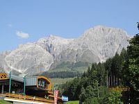 Od horní stanice lanovky Karbachalm na Schneeberg
