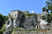 Zamek Bąkowiec w Morsku (ruiny hradu v Morsku)