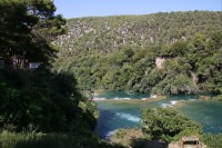 Národní park Krka - vodopády, cesta z Marušiči