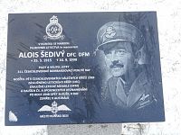 Hlinsko - pamětní deska plukovníka Aloise Šedivého