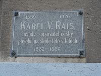 Hlinsko - pamětní deska K. V. Raise