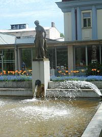 Lázně Bohdaneč - socha Venuše