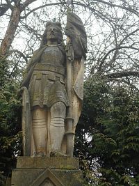 Třebechovice pod Orebem - socha sv. Václava