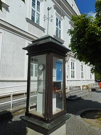 Přelouč - meteorologický sloup