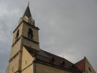 Kranj - kostel sv. Cantia, Cantiana, Cantianilla a Prota