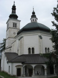Nova Štifta - kostel Nanebevzetí Panny Marie
