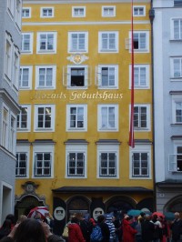 Salzburg – Rodný dům W.A. Mozarta