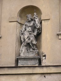 Chrast – socha sv. Floriána