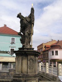 Chrudim – socha sv.Václava