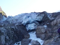ledovcový splaz Buerbreen