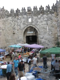 Jeruzalém - Damašská brána