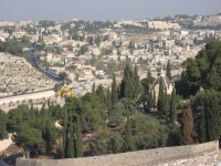 Jeruzalém – kostel Dominus flevit