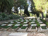 Jeruzalém – Vojenský hřbitov