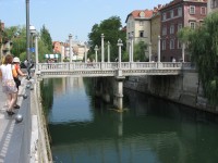 Most přes Ljubljanici