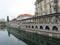 Ljubljana - Plečnikova kolonáda