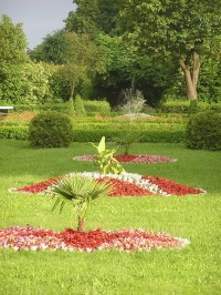 Zámecká zahrada v Chrasti