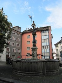 Curych – kašna Stüssibrunnen