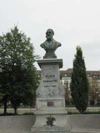 Curych – pomník Wilhelma Baumgartnera