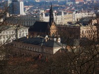 výhled na  Staré Brno