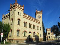 Historická budova firmy Ježek v Blansku